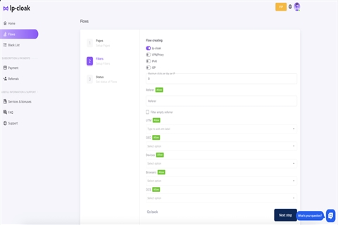 White Page for Bots: Protection from Blocking