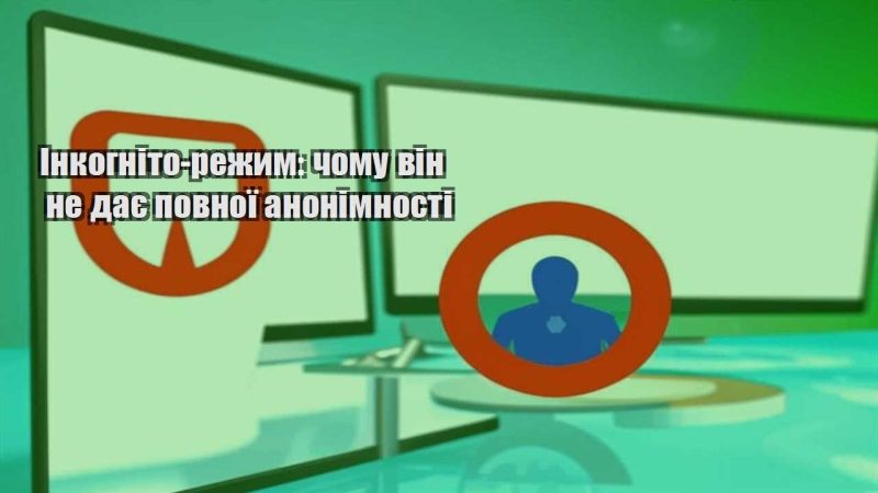 inkognito rezhym chomu vin ne daye povnoyi anonimnosti