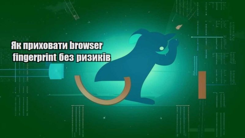 yak pryhovaty browser fingerprint bez ryzykiv
